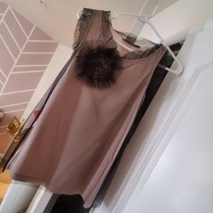 The Limited Tulle Pink work shirt